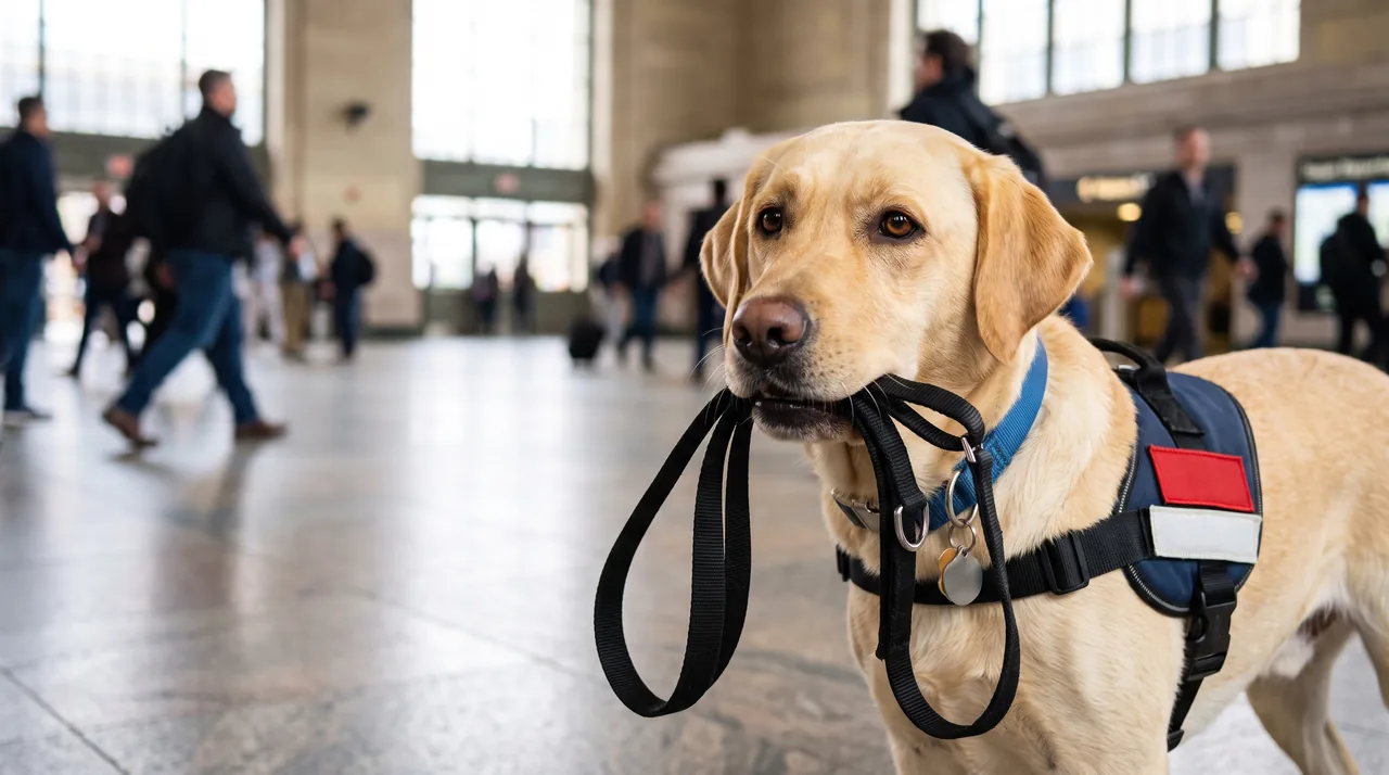 A Labrador Retriever